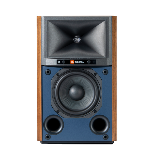 4305P Studio Monitor - Brown - Powered Bookshelf Loudspeaker System - Detailshot 6 image number null